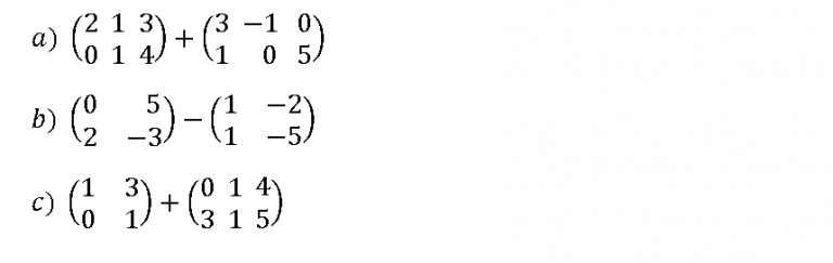 Operaciones Con Matrices Ejercicios Resueltos Paso A Paso