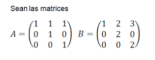 multiplicación de matrices