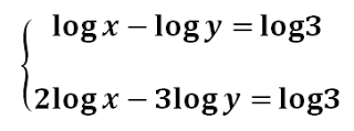 sistemas de ecuaciones logaritmicas ejercicios resueltos