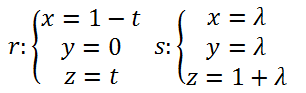 Ecuacion del plano que contiene a dos rectas que se cortan