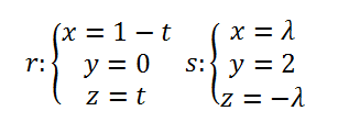 ecuaciones del plano rectas paralelas