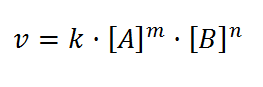 ecuacion de velocidad cinetica quimica
