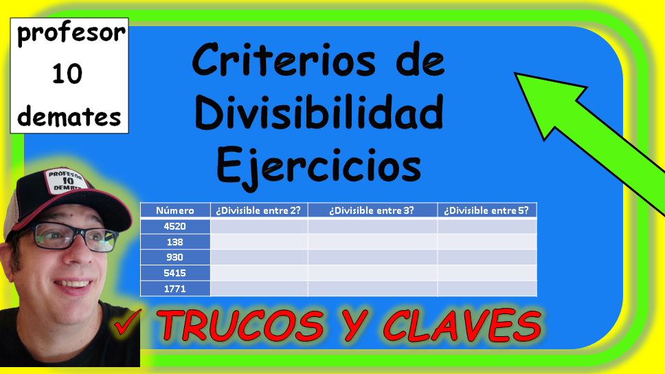 criterios de divisibilidad ejercicio resueltos secundaria