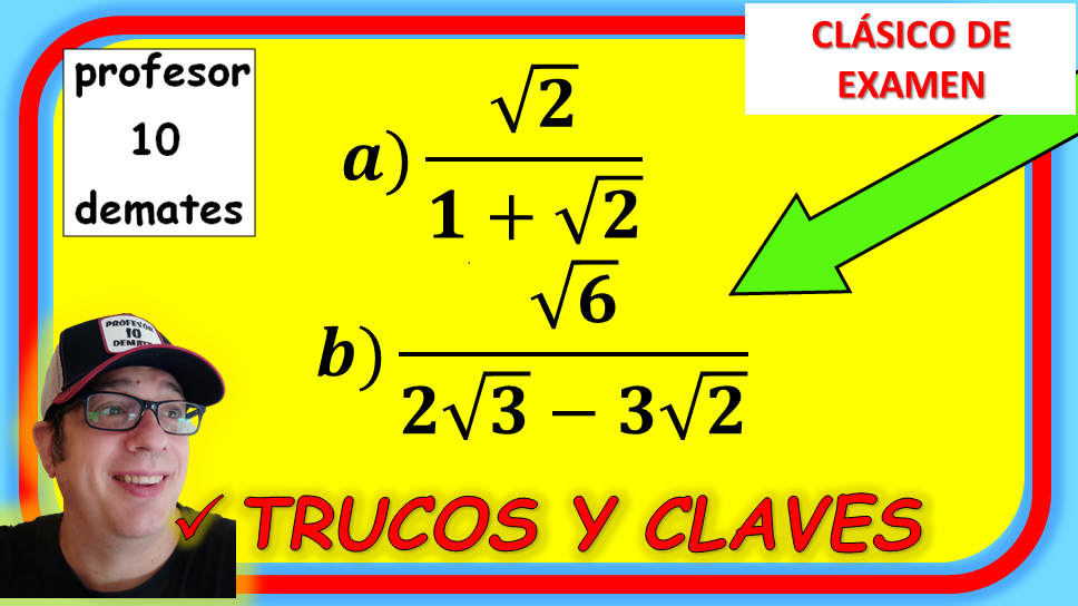 RACIONALIZACION 1 BACHILLERATO FRACCIONES DENOMINADORES EJERCICIOS RESUELTOS PDF